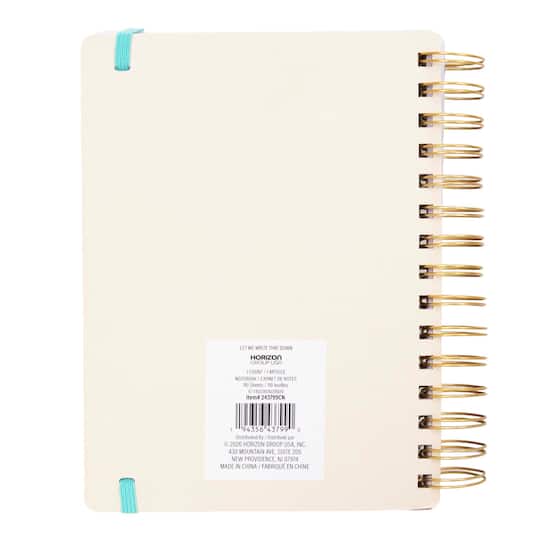 6" x 8" Spiral-Bound Notebook